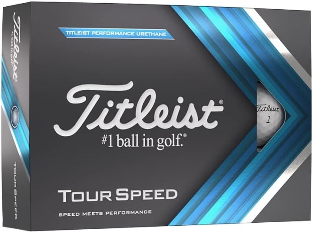 Balles de golf neuves Titleist Tour Speed - Blanches