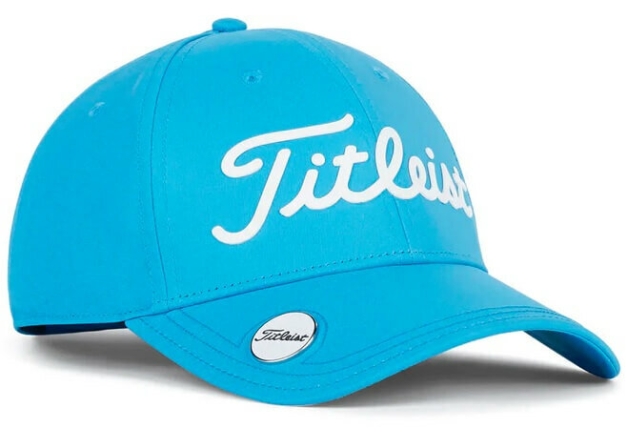 Casquette marqueur de balle Titleist Junior Performance Turquoise Blanc