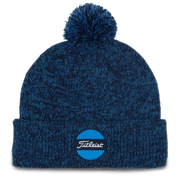 Bonnet  Titleist Junior Boardwalk Pom Pom Bleu