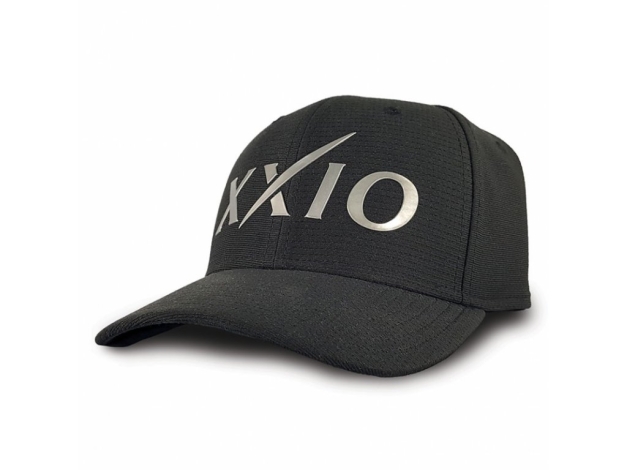 XXIO Casquette de golf métallique noire